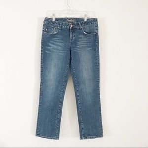 AMERICAN RAG: mid rise straight leg jean
